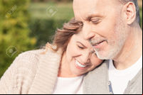mature wife picture iakovenko pretty mature husband wife are standing embracing park they smiling stock photo