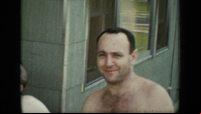 shower mature shutterstock videos video clip stock footage pensive mature man watches summer rain shower from his living room window